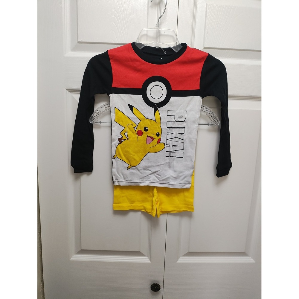 Pokemon Pika Pajama Set Kid Size 8